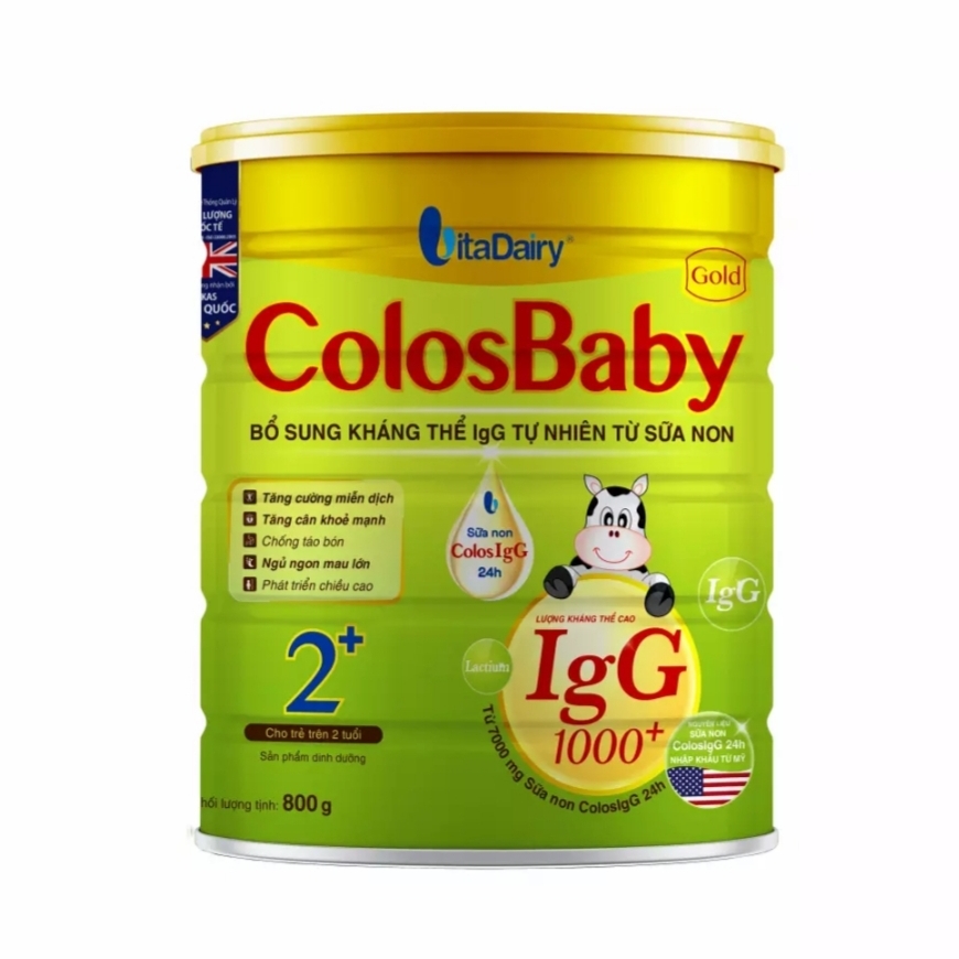 Sữa bột colosbaby gold 2+ 800g