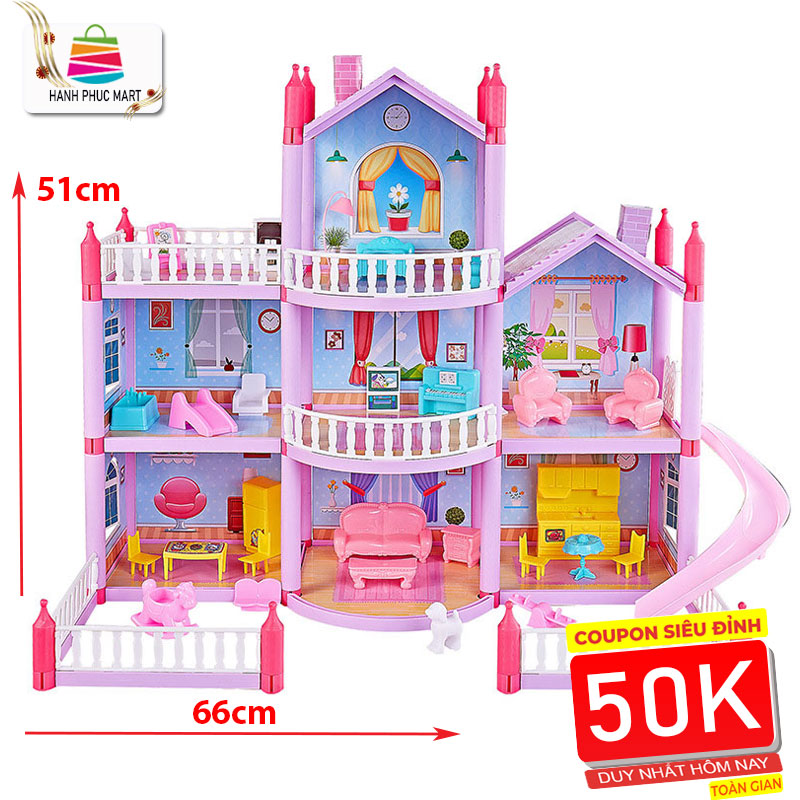 Qucks 4 claws big size dolls house model for babies play Barbie toy plastic safe material for babies hygiene standard