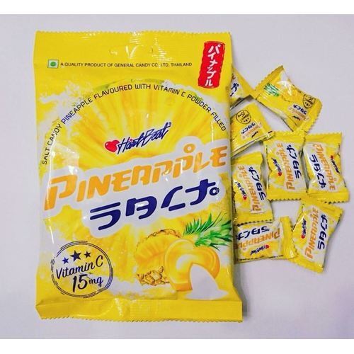 Kẹo chanh muối thái lan 120g hartbeat bổ sung vitamin c