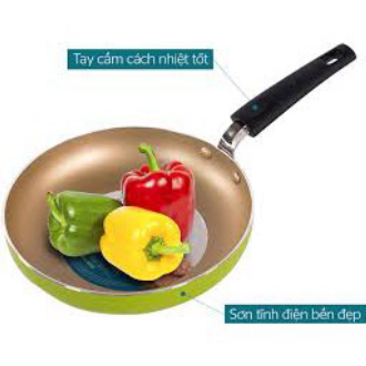 (ComBo) 2 Chảo đôi Sunhouse Chảo 24Cm + Chảo 18Cm .ĐTBM