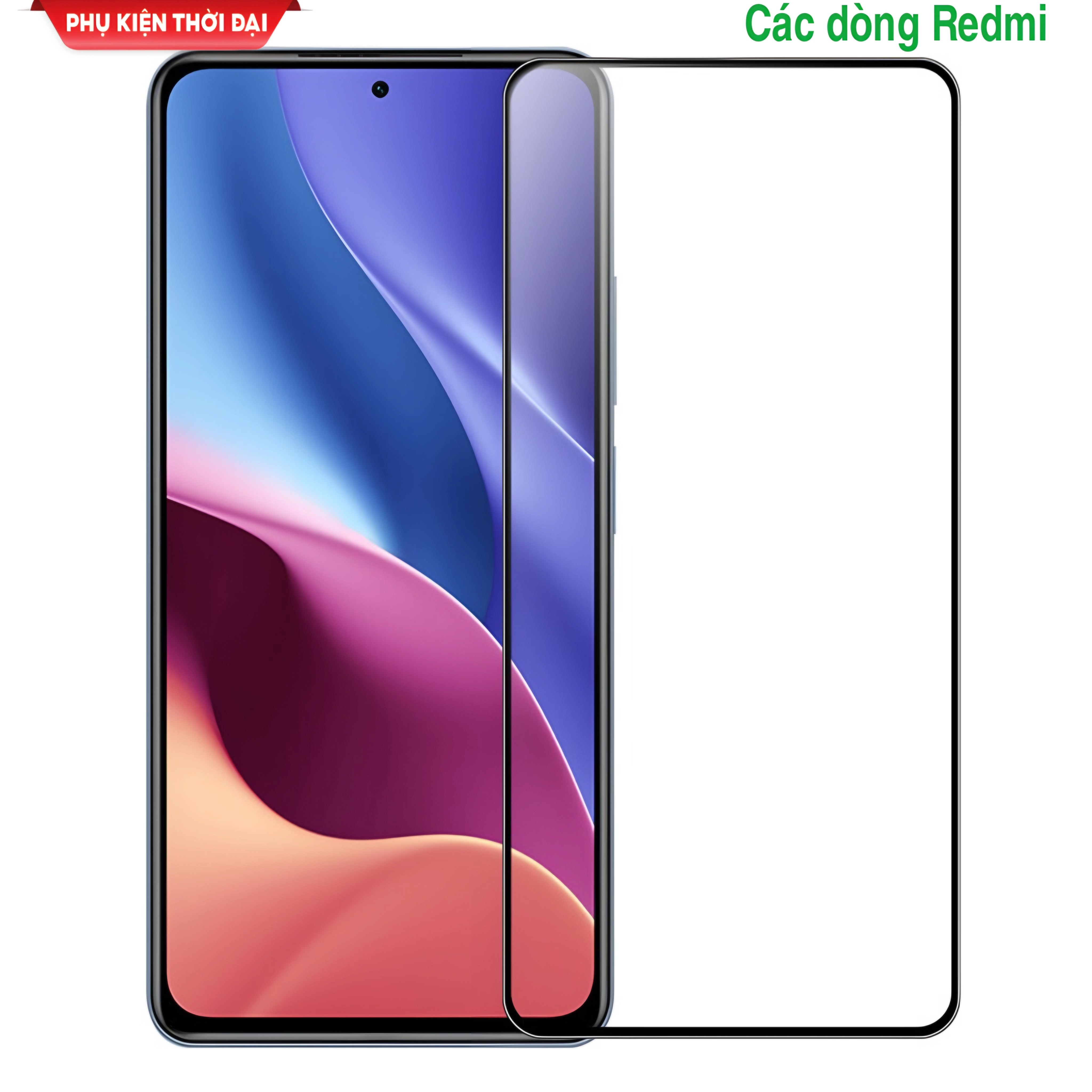 Cường lực Redmi Note 7 / Note 8 / Note 8 Pro / Note 9 / Note 9s / Note 9 Pro / Note 10 Pro / Note 11 Pro full màn viền mỏng chất đẹp