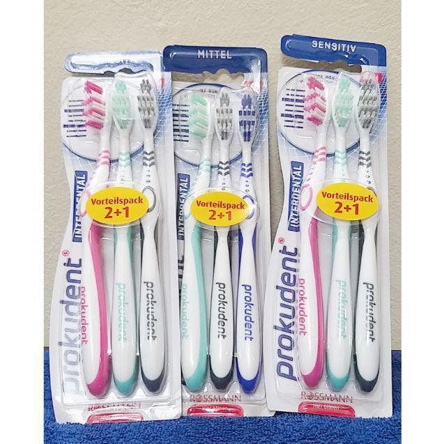 SET 3 BÀN CHẢI PROKUDENT CHUẨN CỦA ĐỨC