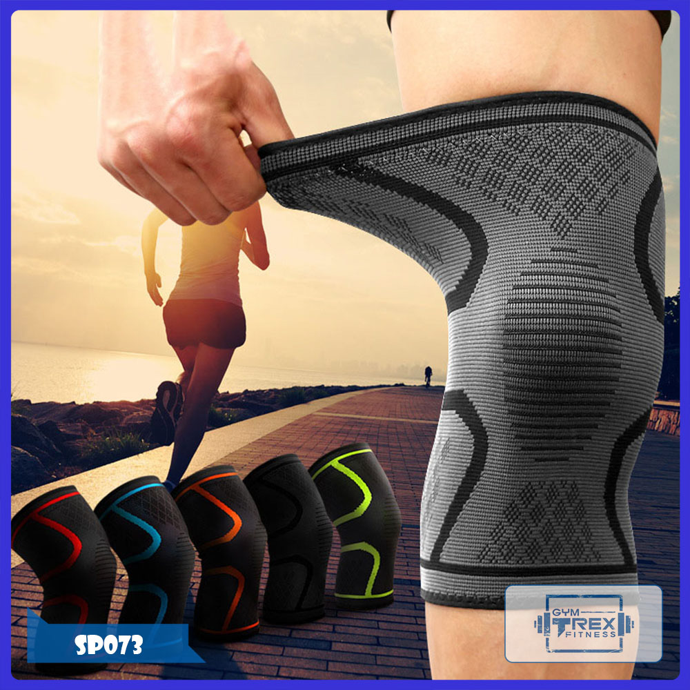 2 Băng bảo vệ đầu gối Aolikes Gym Trex - Băng đầu gối thể thao cao cấp SP073 - (phụ kiện gym, bảo vệ gối,đồ tập quần áo gym, thể dục,thể hình, Fitness)