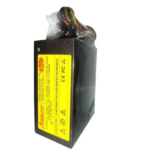 Nguồn máy tính 625W Arrow (Fan 12cm) Màu đen Chính Hãng