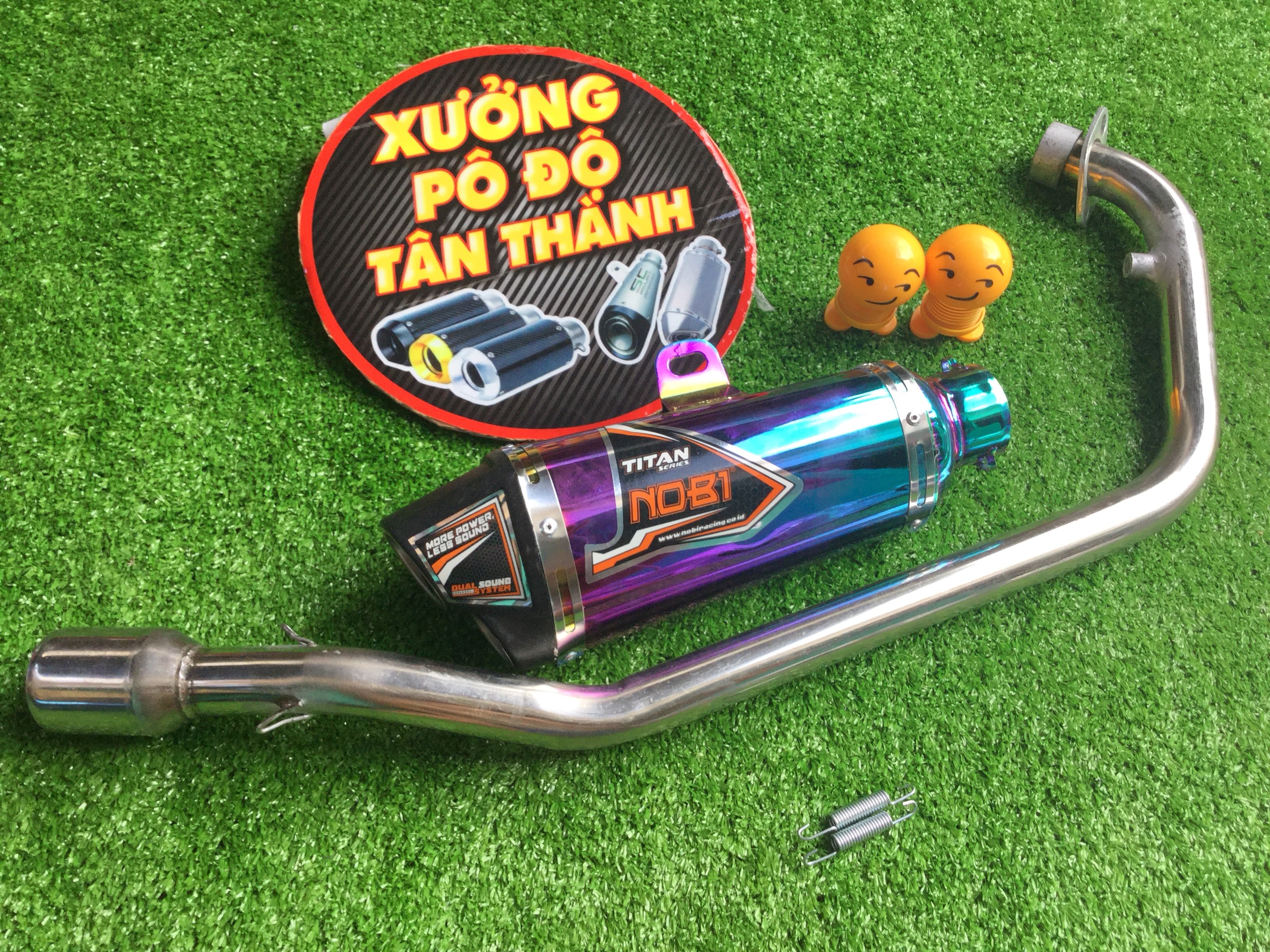 Bộ pô nobi TITAN full cổ winer, sonic,...