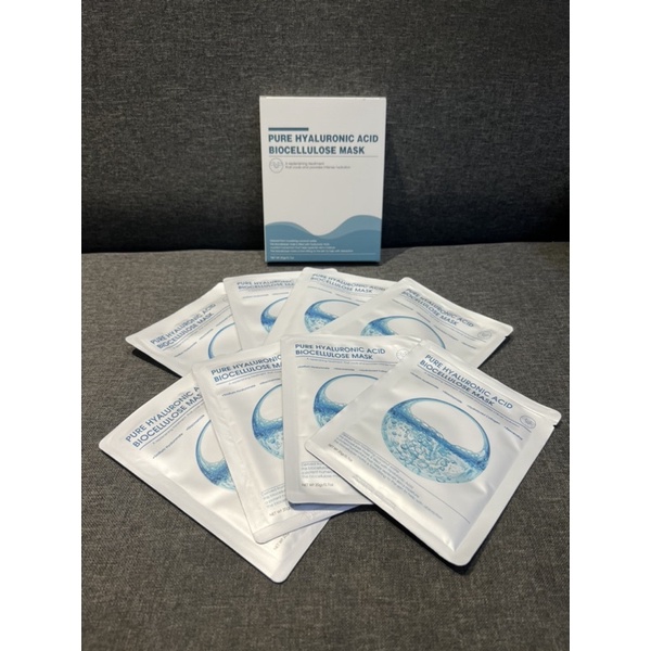 Mặt nạ làm trắng, cấp ẩm Biocellulose Mask Pure Hyaluronic Acid 20 gr