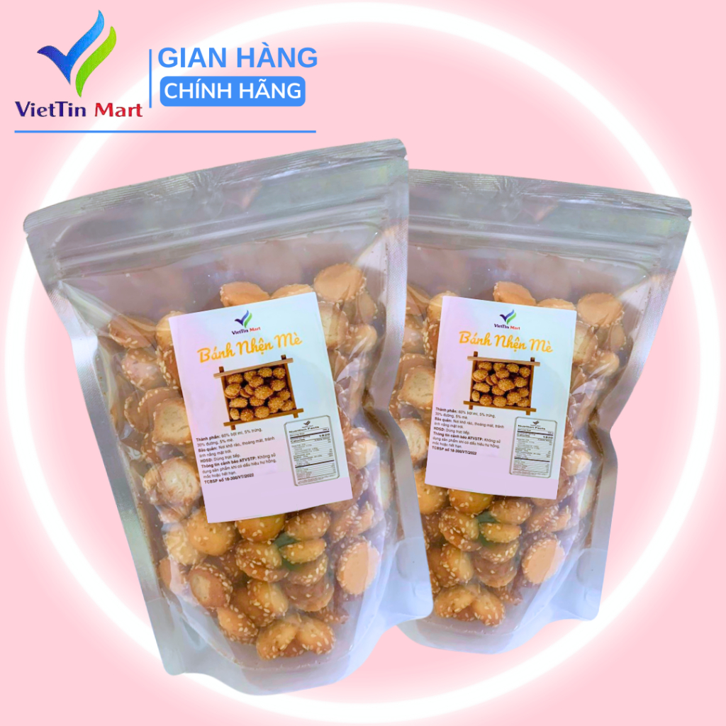 1KG_ Bánh nhện mè -Viettin Mart,
