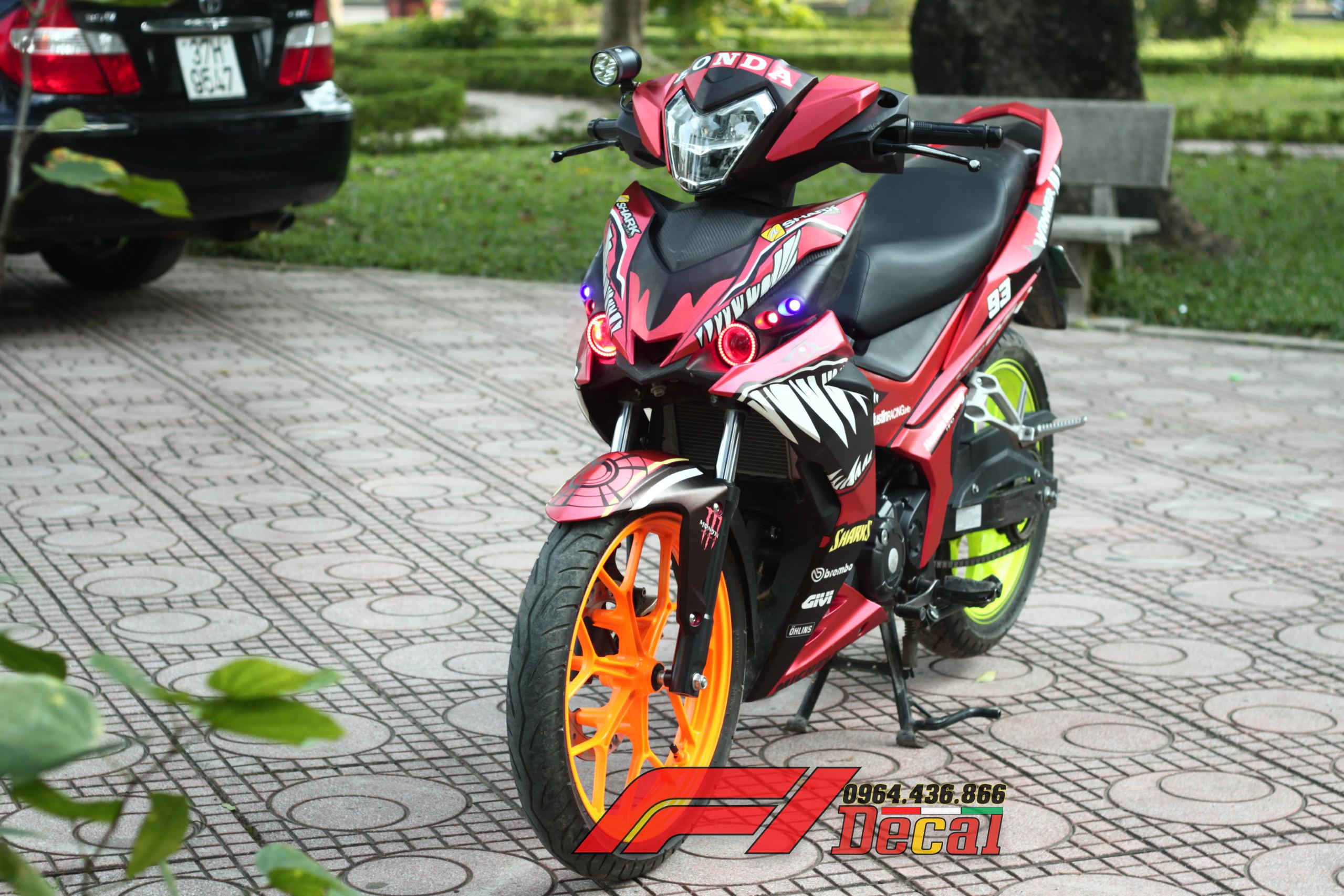 Tem trùm xe winner cá mập