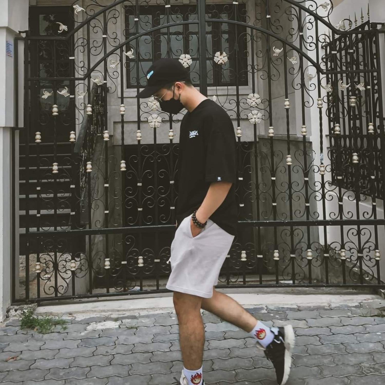 Quần short ESSENTIALS, quần đùi nam chất nỉ cotton cao cấp unisex kiểu dáng ulzzang