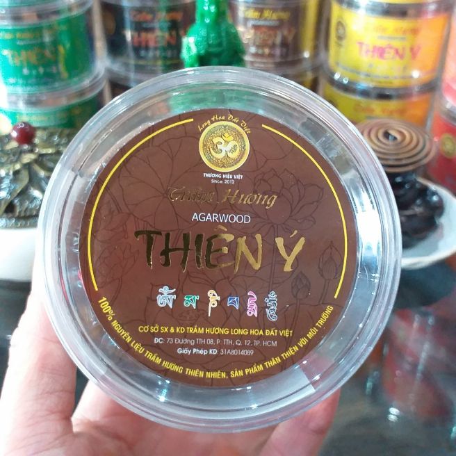 NHANG KHOANH VÒNG 4h Thiên Ý (hộp tem nâu 40 khoanh)