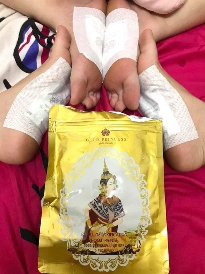 Miếng Dán Thải Độc Chân ROYAL -- Thái Lan (Loại Truyền Thống)