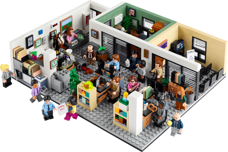 [HAPPY BRICKS] LEGO  IDEAS - 21336 - THE OFFICE - VĂN PHÒNG LÀM VIỆC