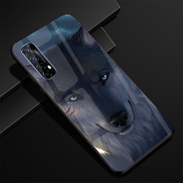 Ốp Lưng OPPO REALME C17, REALME 7,7i, 7 RPO mặt kính cường lực cao cấp thiết kế Độc Quyền