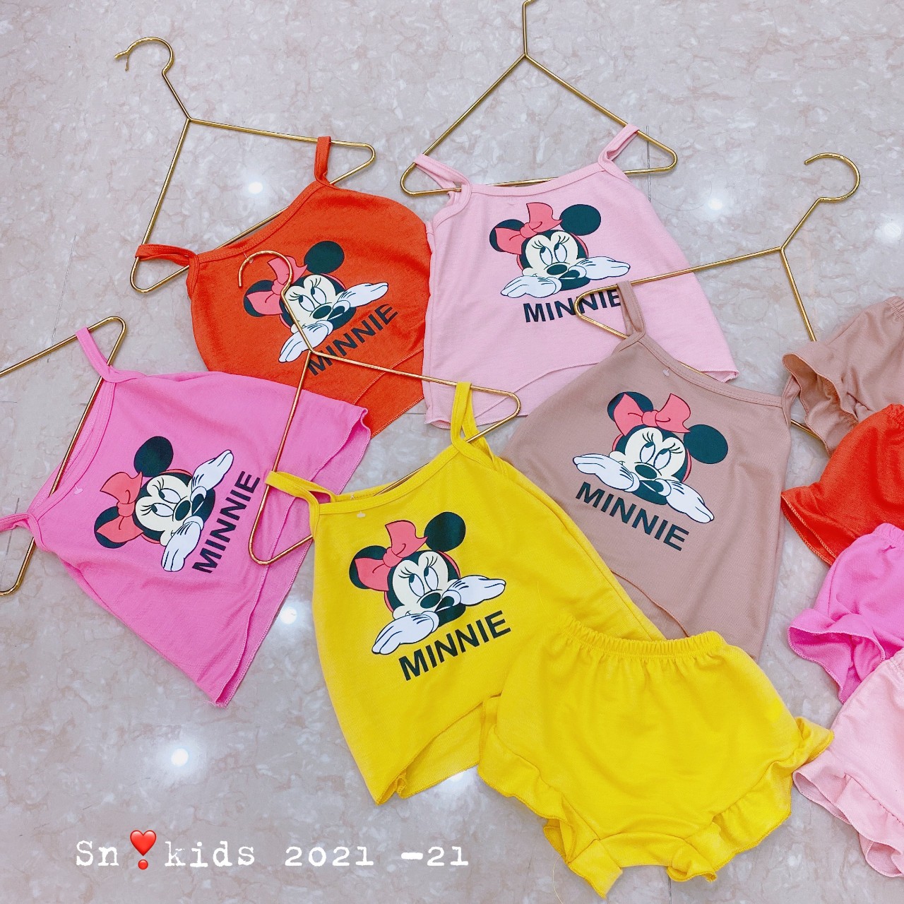 Bộ 2 dây Mickey cho bé gái