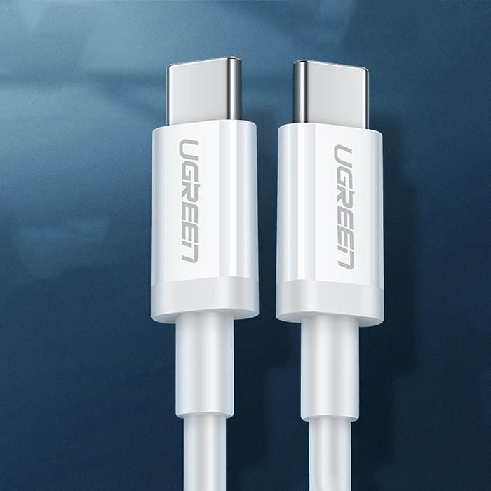 Cáp Data Type-C to Type-C Male 2.0 UGREEN 60520 (Dài 2m) Chính Hãng