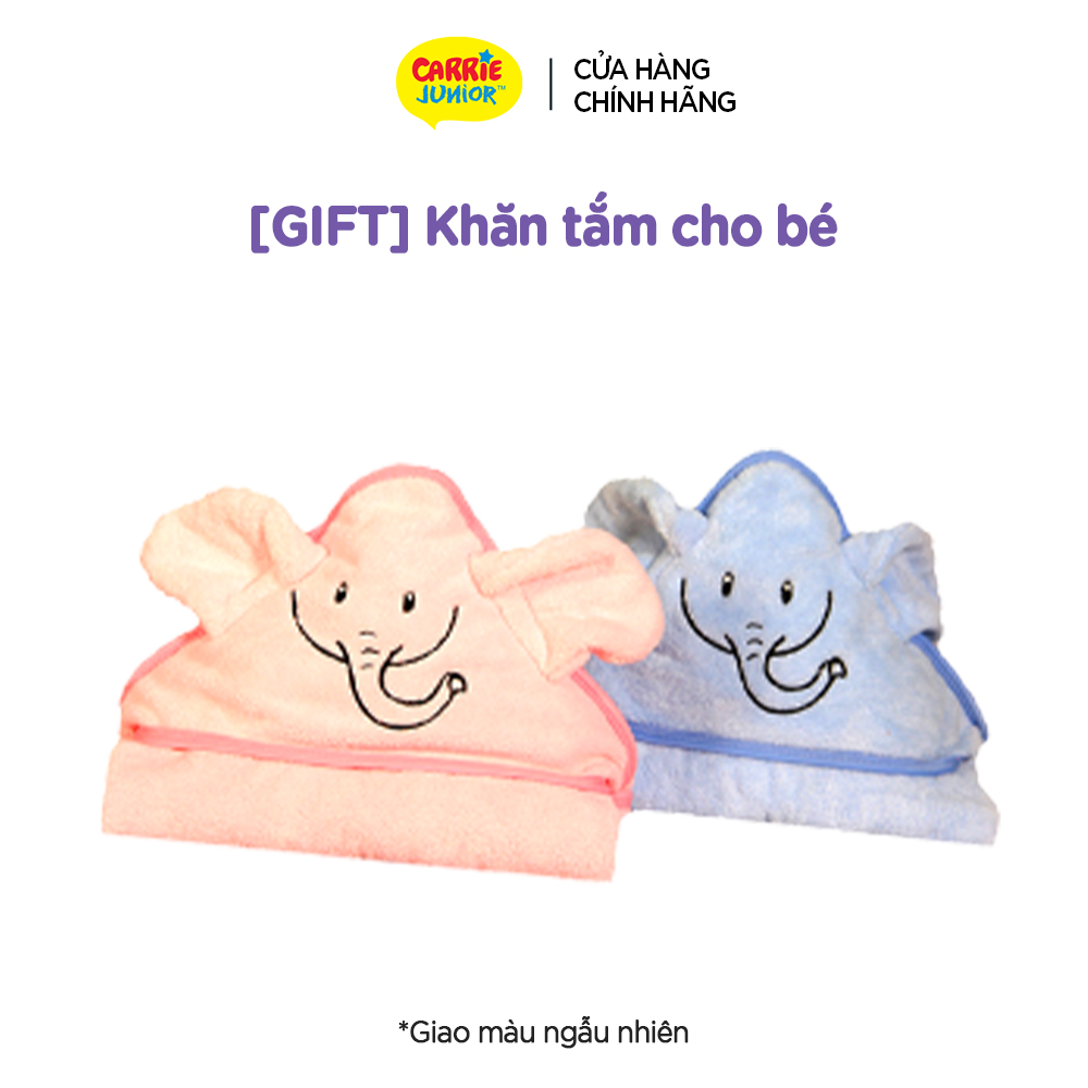 [GIFT] Áo choàng/ Khăn tắm cho bé (Giao màu ngẫu nhiên)