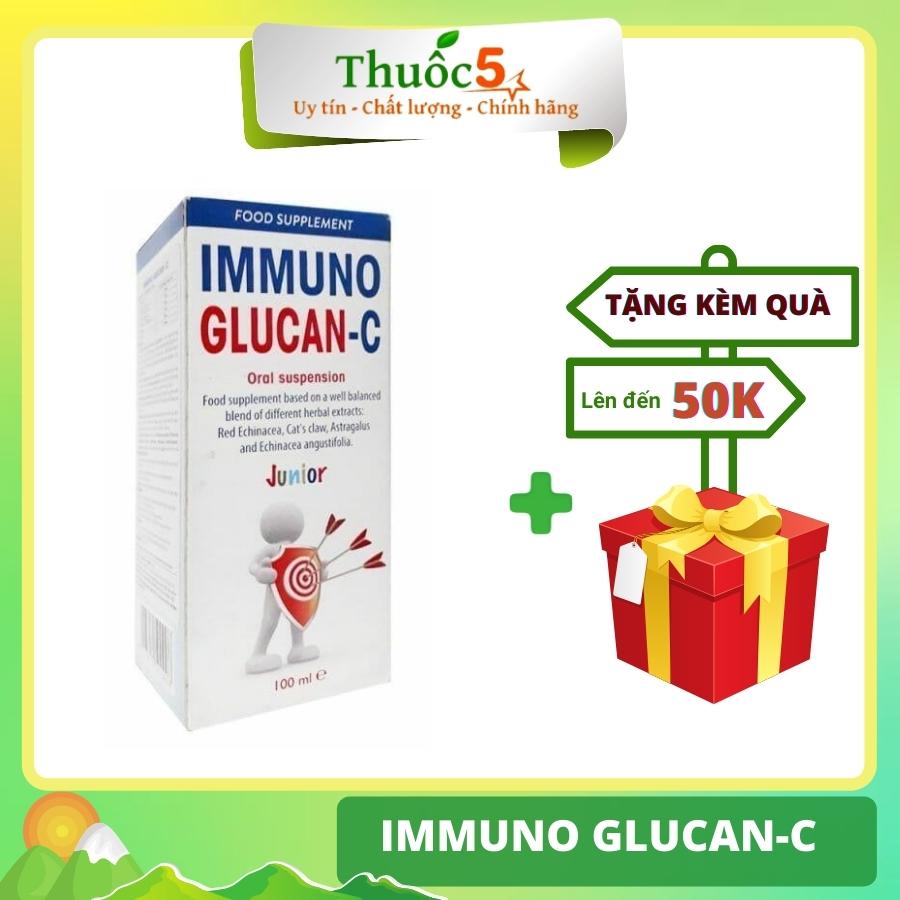 Immuno Glucan-C tăng cường hệ miễn dịch và sức đề kháng cho trẻ