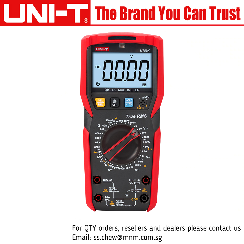 [HCM]UNI-T UT89X Digital Multimeter