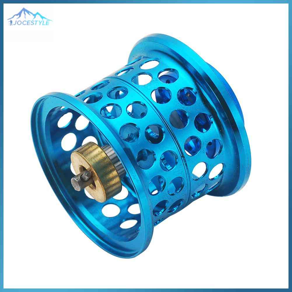 Line Cup Low Profile Casting Fishing Reel Modified Micro-cup Spool Durable Practical and Simple Portable for SS SV/T3-Blue/Red/Purple/Gold/Black