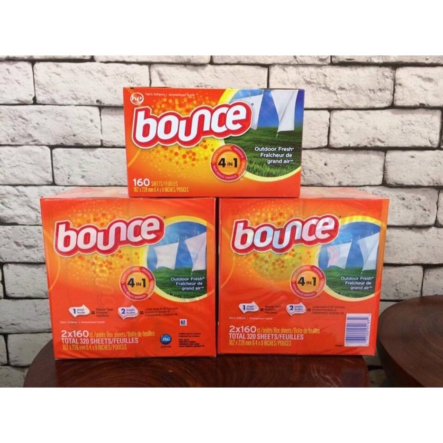 [HCM]Giấy Thơm Quần Áo Bounce Của Mỹ [ TÁCH LẺ 30 TỜ ]