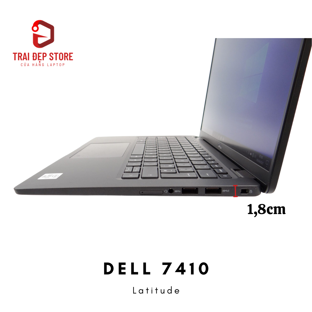 Laptop Dell Latitude 7410 Core i5 gen 10, Ram 16GB, SSD 256GB