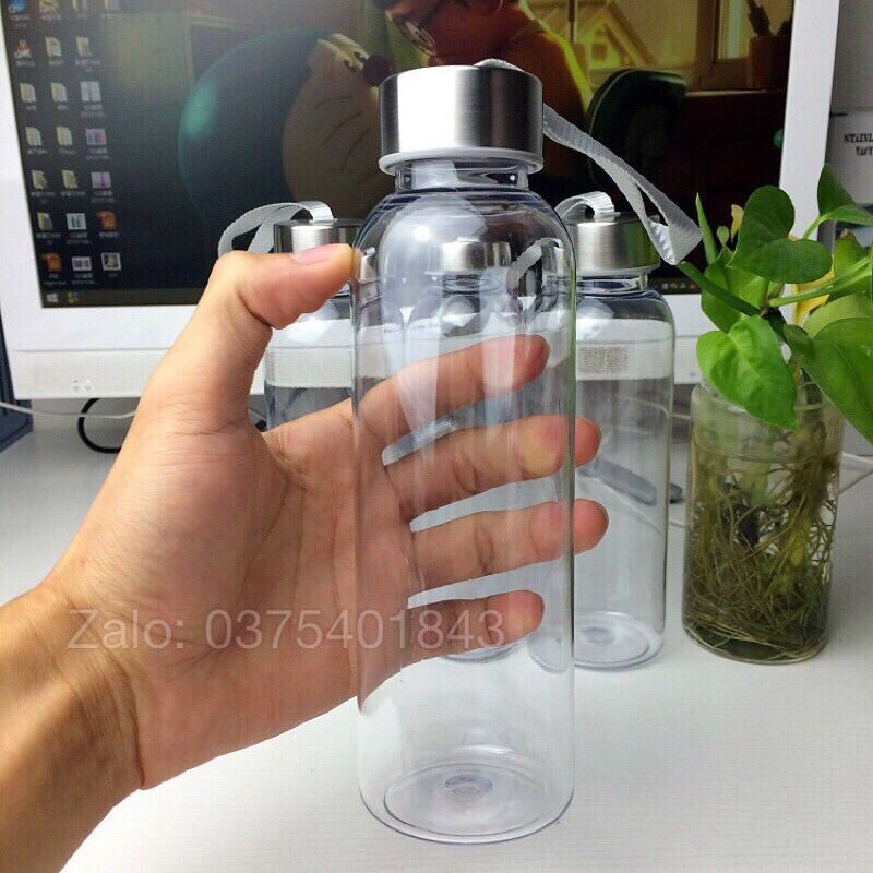 Chai thuỷ tinh nắp dây siêu dày (300ml/500ml)