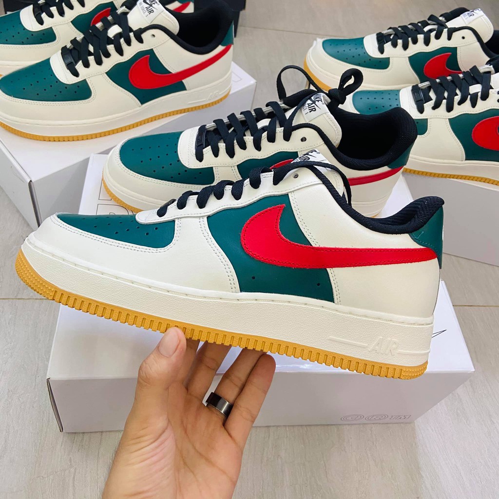 Full bill box 🎁 Giày AF1 GC xanh đỏ nam nữ