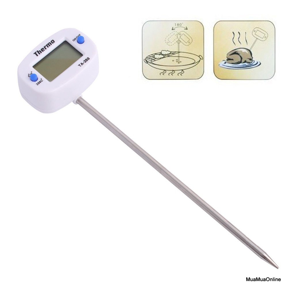 Nhiệt kế đo nhiệt độ nước và thực phẩm thermo