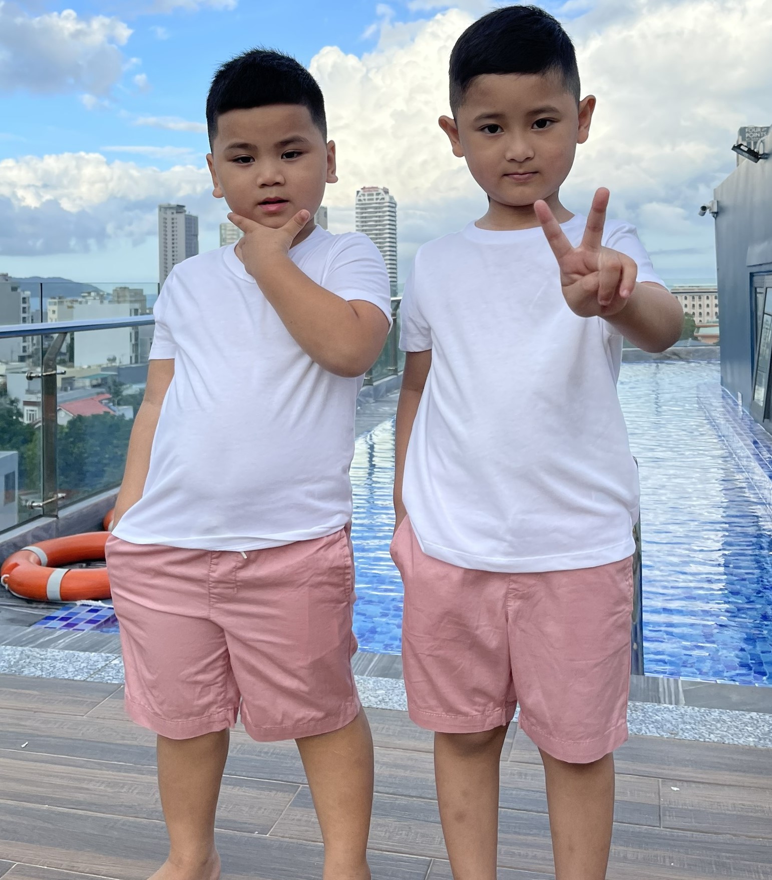 Quần short đùi bé trai size đại chất kaki OLDNAVY xuất xịn Dragon Kids