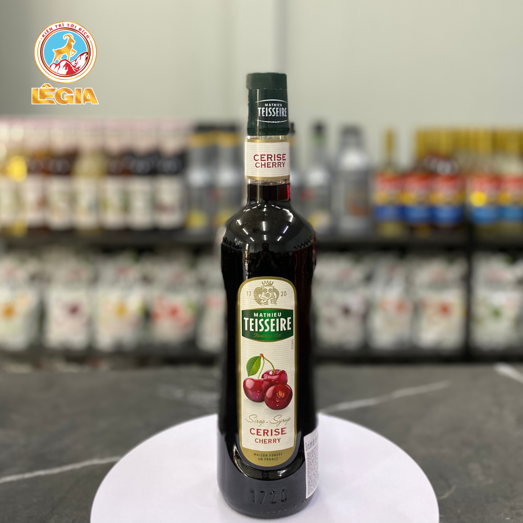 SIRUP TEISSEIRE ANH ĐÀO 700ML - CHERRY TEISSEIRE SYRUP