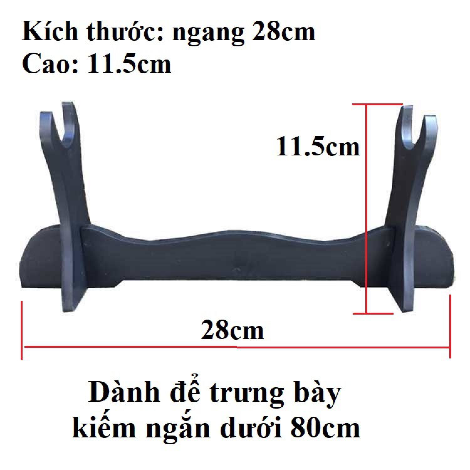Giá đỡ kiếm 1 tầng - loại để bàn và treo tường