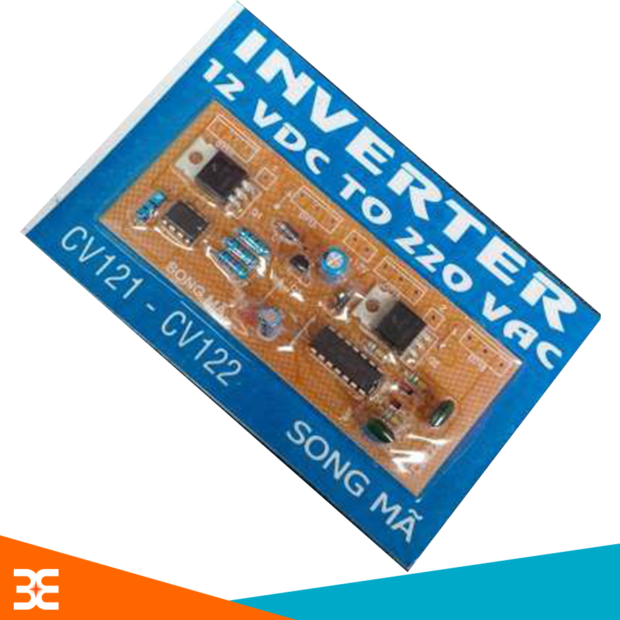 Mạch Tăng Áp Inverter 12VDC TO 220VAC CV121-CV122 ( Chưa Bao Gồm Sò D718 )