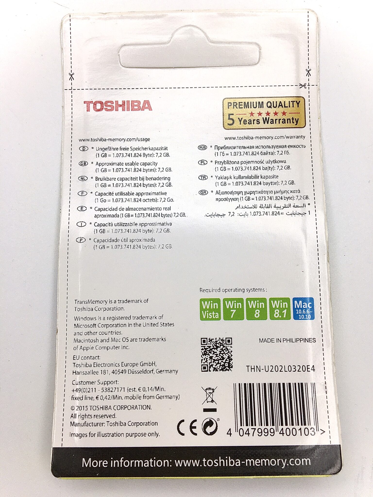 USB Toshiba Nhựa 32Gb