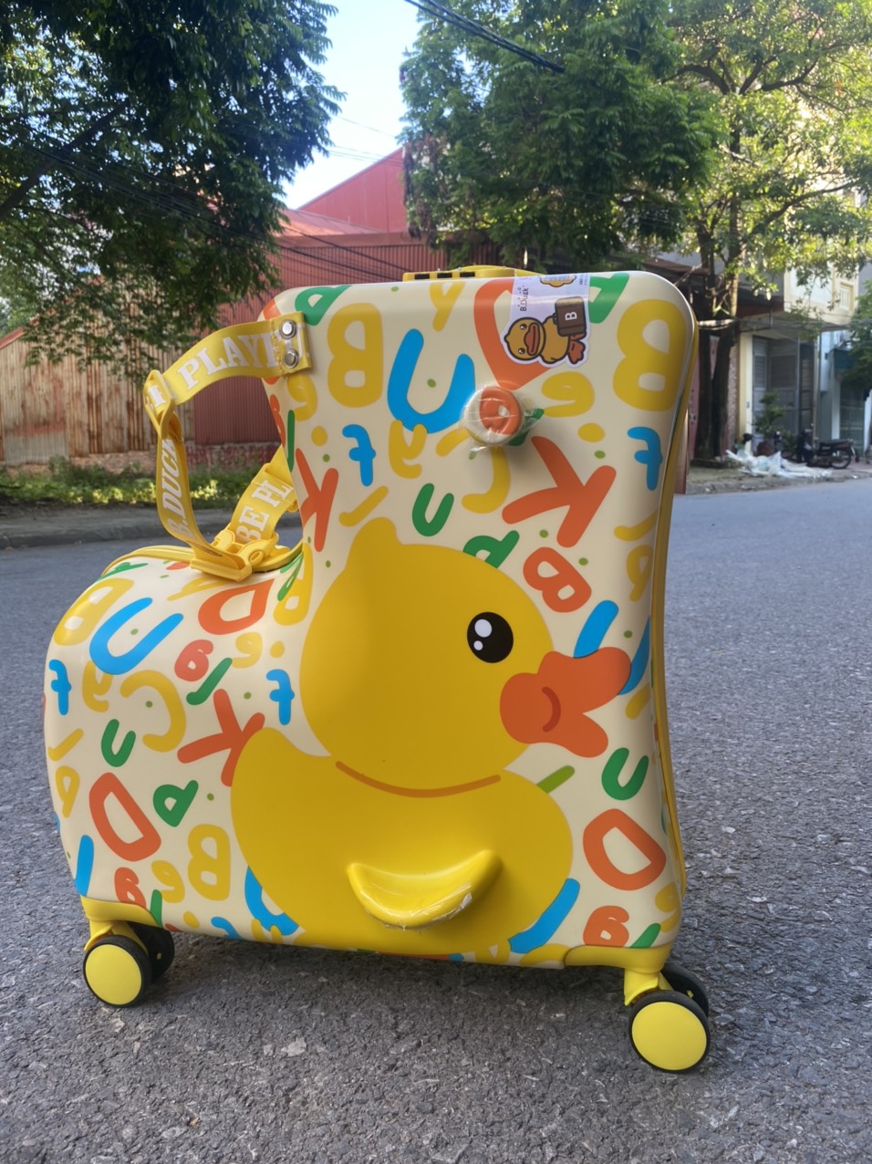 Vali bduck vịt chính hãng siêu kute