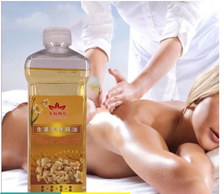 Tinh Dầu Gừng Massage Body 750ml