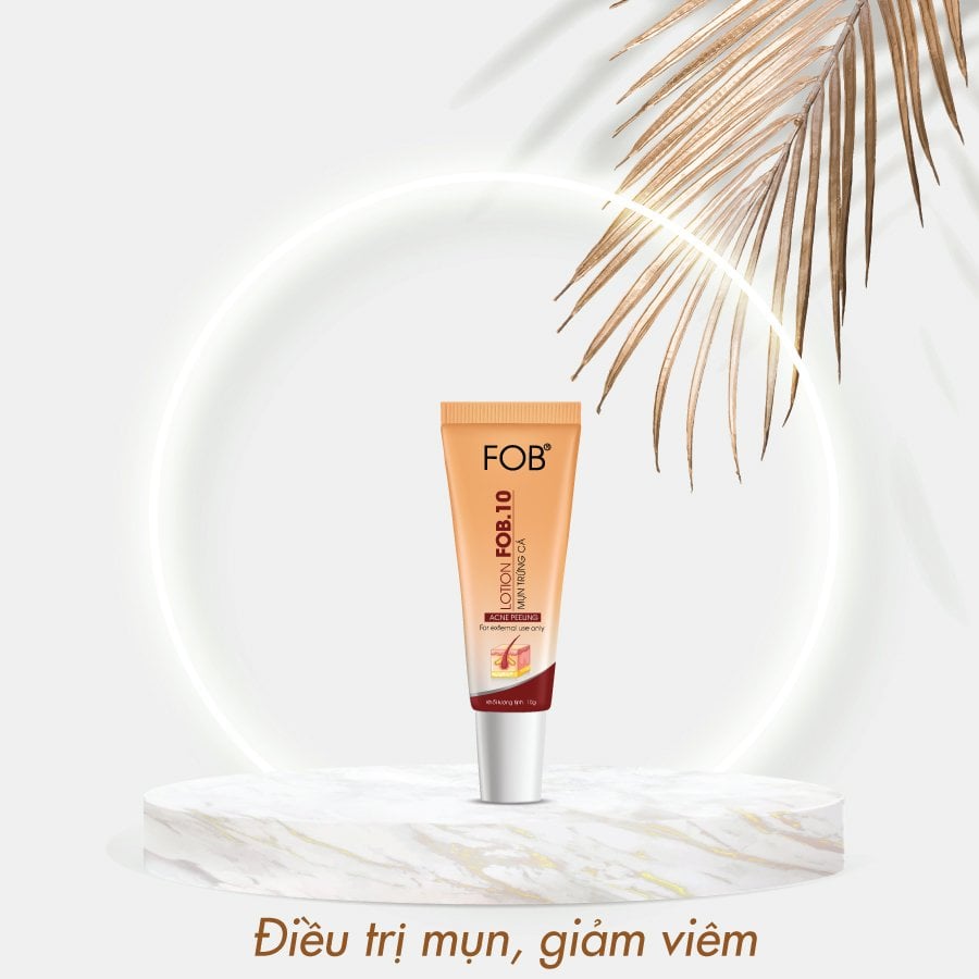 Combo 2 chai chấm mụn FOB 10 Lotion