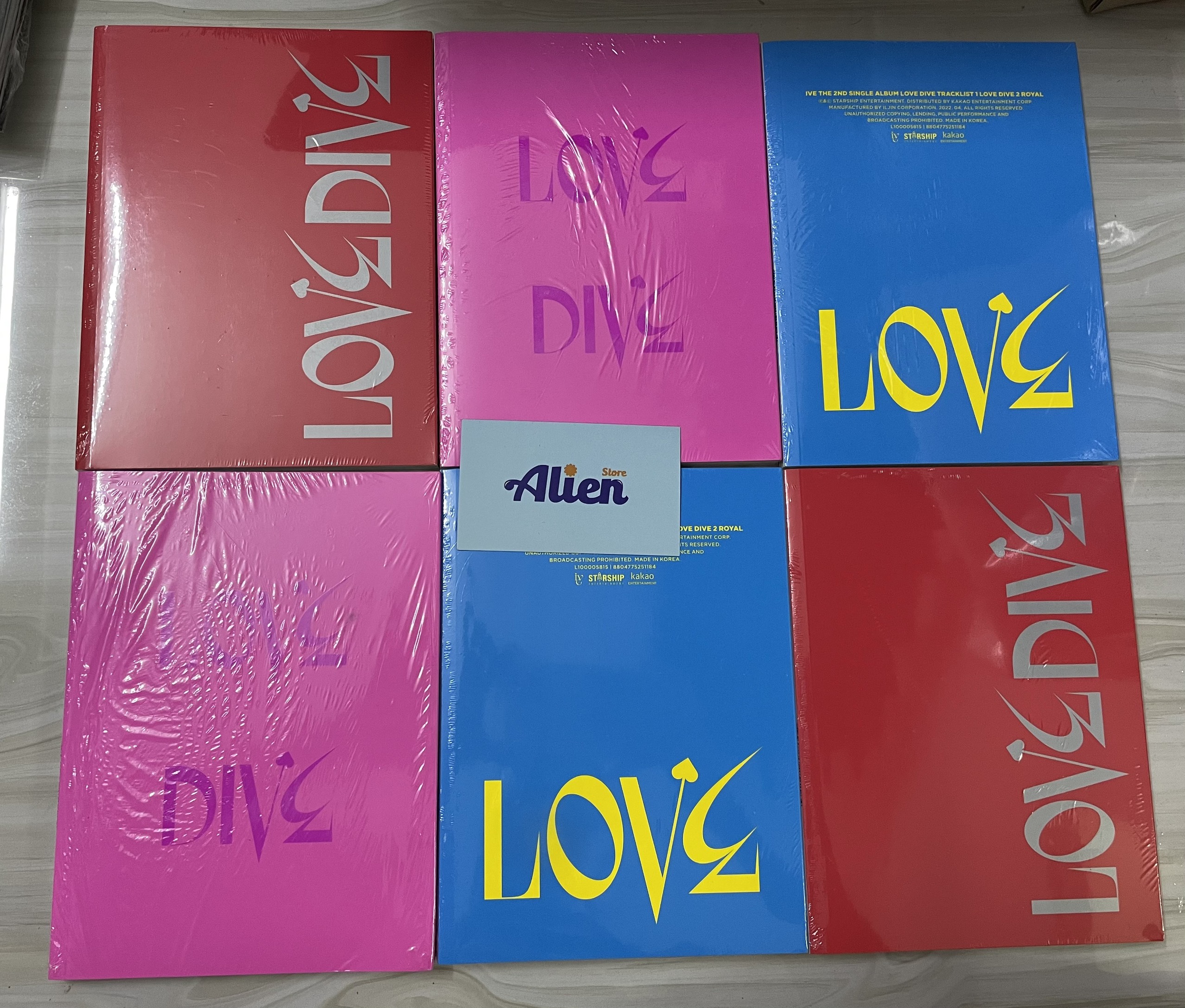 [CÓ SẴN] BỘ ẢNH IVE - "LOVE DIVE".