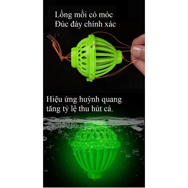 Bộ Lưỡi Câu Bom Mè Lưỡi Câu Lăng Xê Cá Mè [Hộp 2 bộ]
