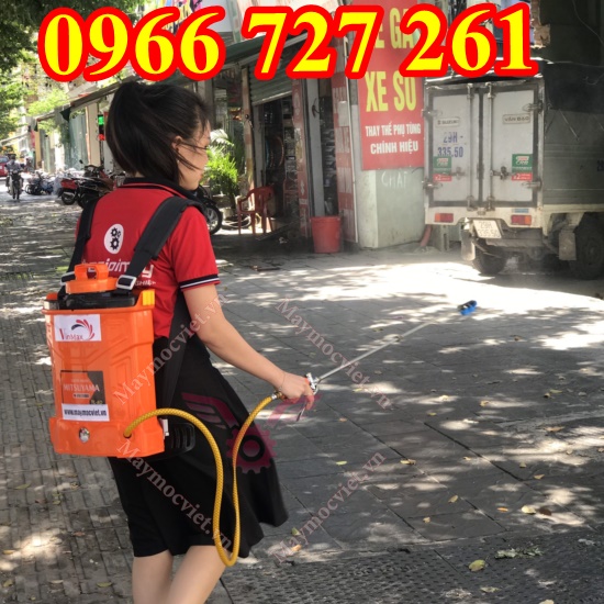 Máy phun thuốc chạy điện 8 lít Mitsuyama TL-8D