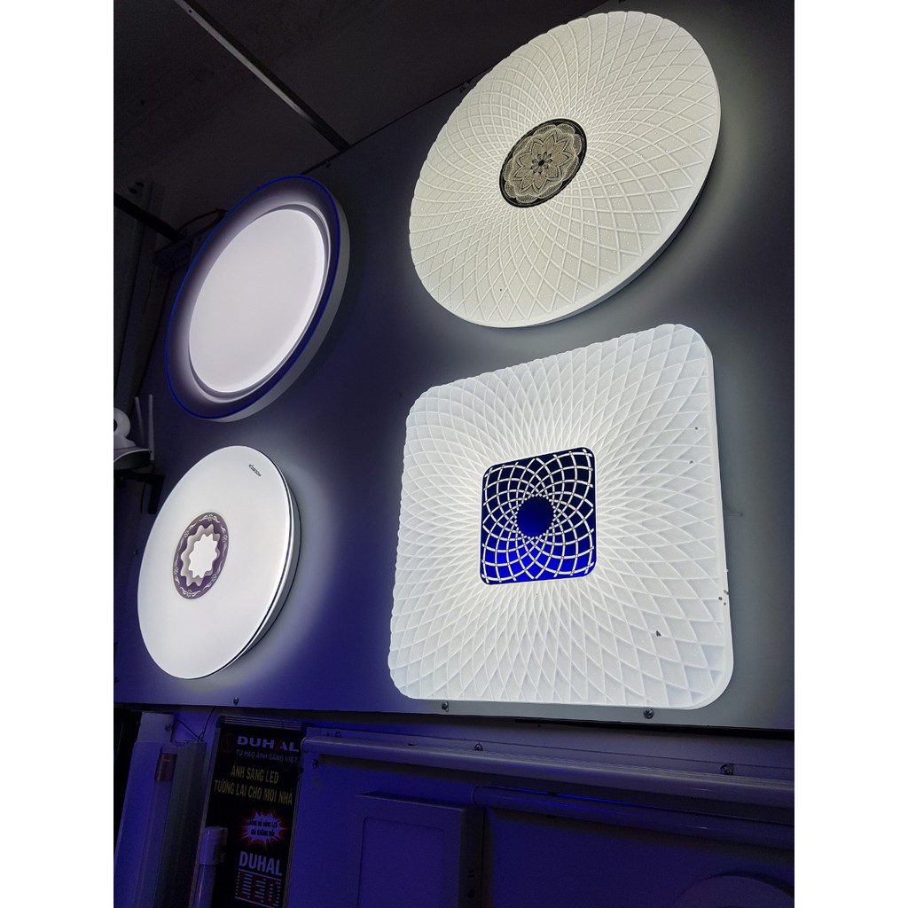 đèn led ốp trần kim cương 14W, 18W Kosoom