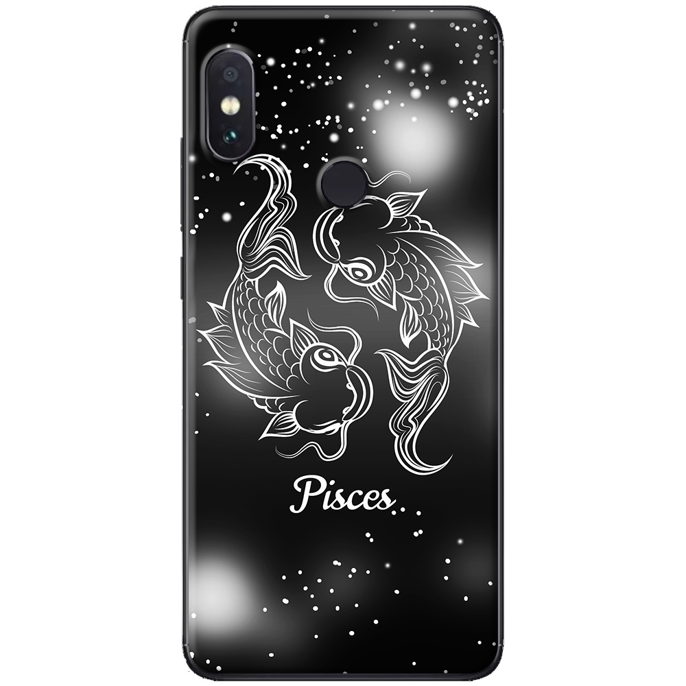 Ốp lưng dành cho xiaomi redmi note 5, redmi note 6, redmi note 7, redmi note 8, 8 pro, redmi note 9, 9s, 9 pro mẫu cung hoàng đạo pisces