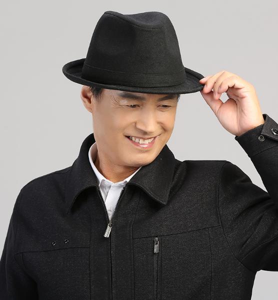 Mũ phớt nỉ nam thời trang, mũ phớt đàn ông, mũ phớt người già, mũ nón nam, nón phớt Nỉ cho người già