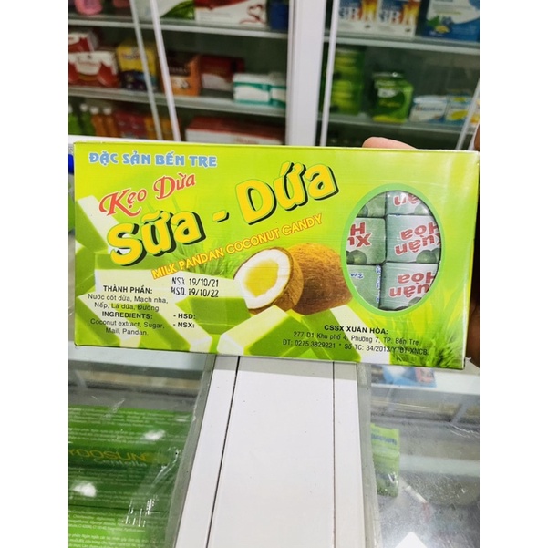 KẸO DỪA - SỮA DỨA 300G ( ĐẶC SẢN BẾN TRE- SIÊU NGON )