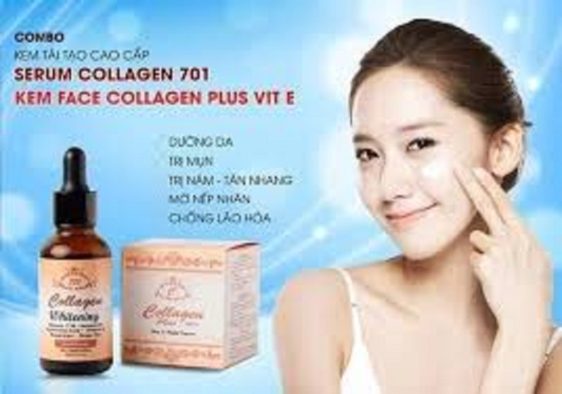 T- Serum Dưỡng Trắng Da Collagen Plus 701 30ml