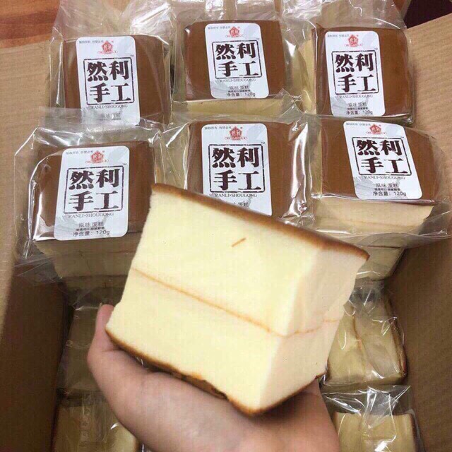 ( Thùng 1kg ) bánh bông lan phô mai gong to MÃ MTXD03
