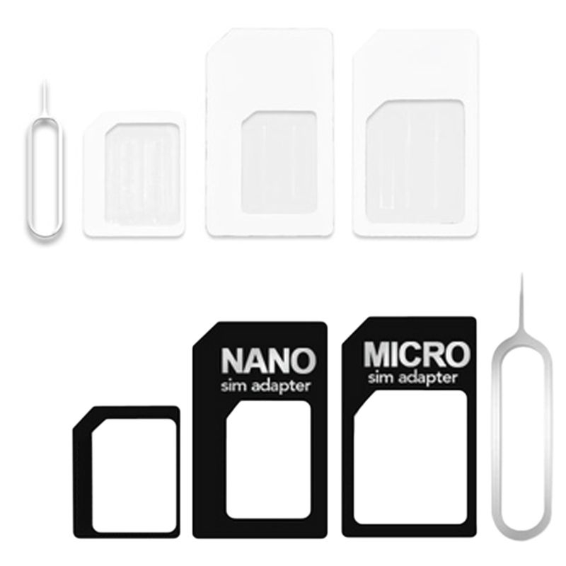 Bộ Chuyển Đổi Thẻ Sim Nano 4 Trong 1