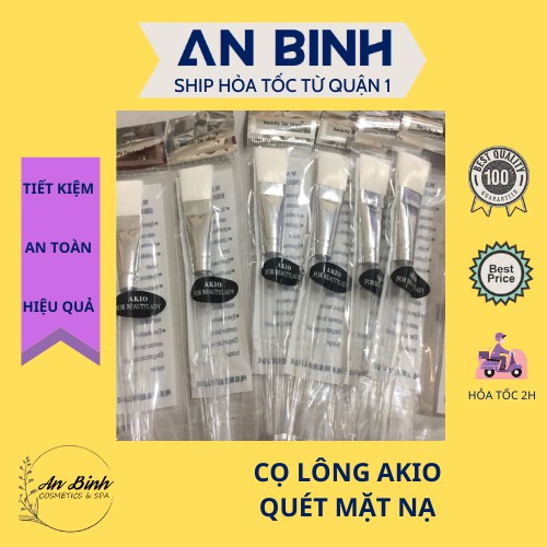 Cọ quét mặt nạ MLN - Cán trong chắc chắn dùng đắp mặt nạ
