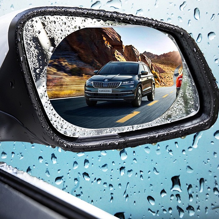Combo 2 miếng Dán Ô tô Chống Đọng Nước Chống Chói Gương Chiếu Hậu và Cửa Kính Ô Tô - Hàng Chất Lượng