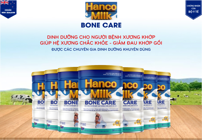 Sữa bột Hanco Milk xương khớp ( bone care )