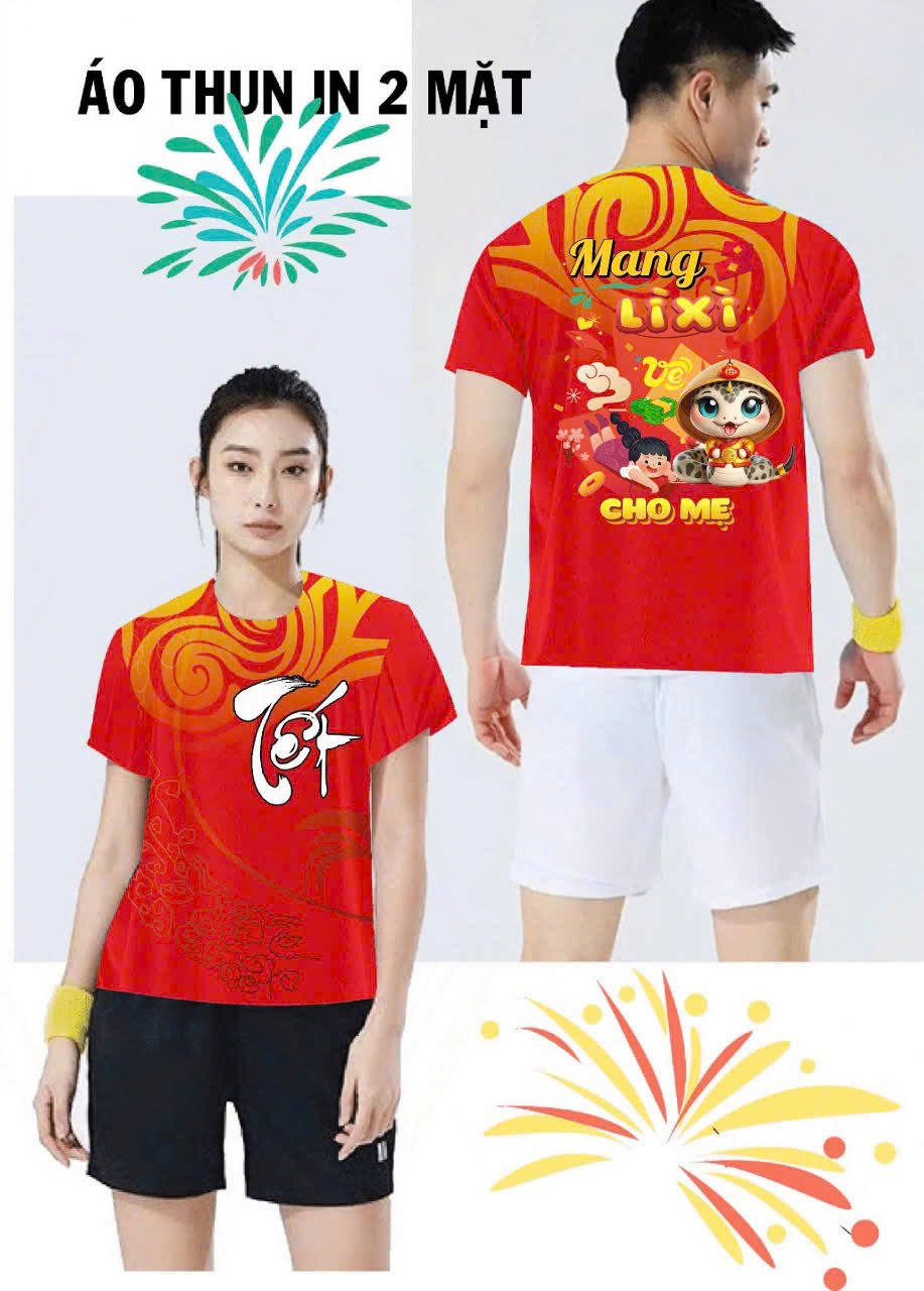 ÁO THUN TẾT 2025 THIẾT KẾ TẠI SHOP - DX9